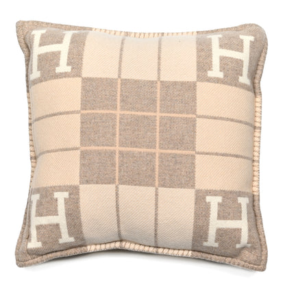 Hermes Wool Cashmere Avalon III Pillow PM Coco Camomille 2 of 3