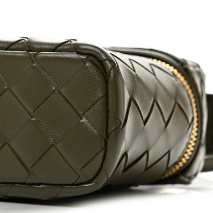Bottega Veneta Calfskin Intrecciato Bang Bang Vanity Case Cypress 10 of 13