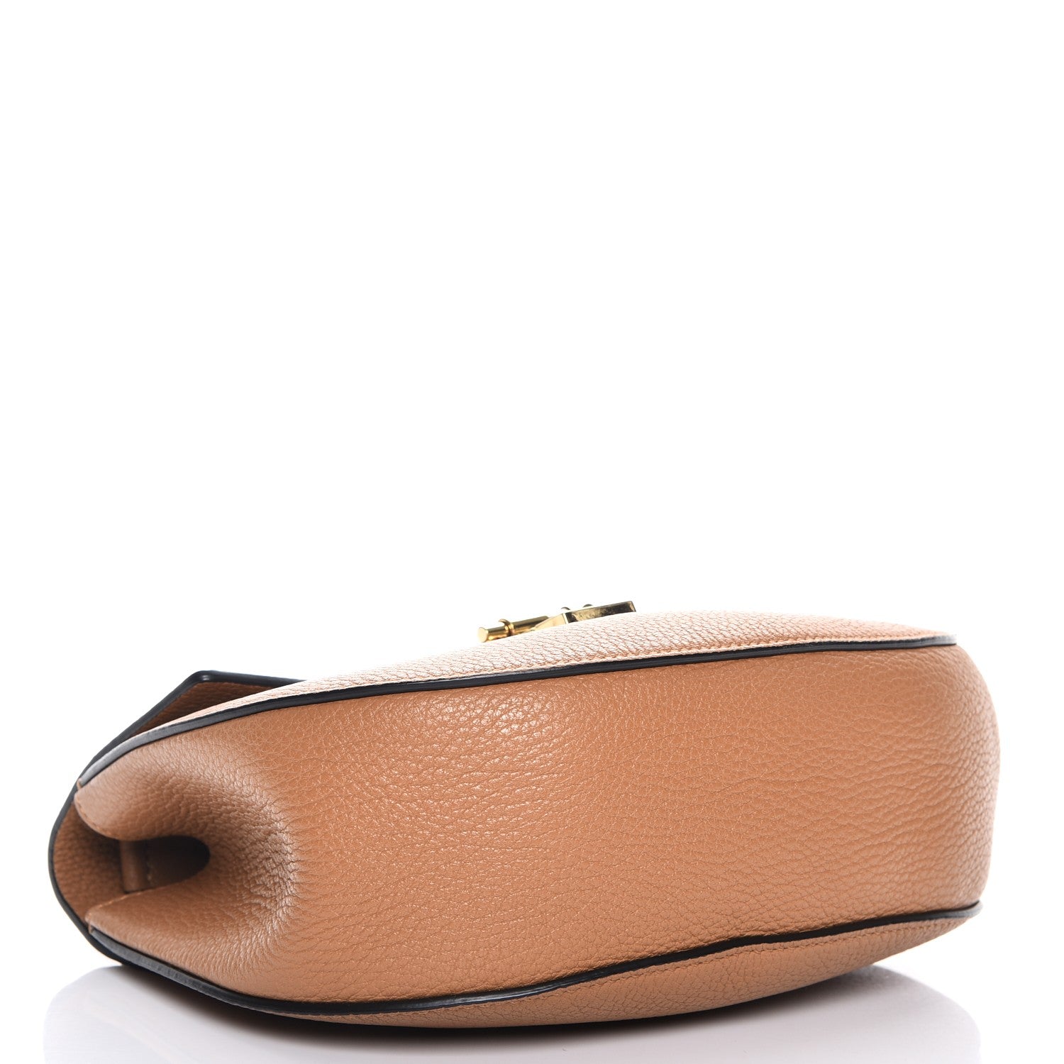 Chloe Grained Lambskin Drew Shoulder Bag Gingerbread 4 of 9