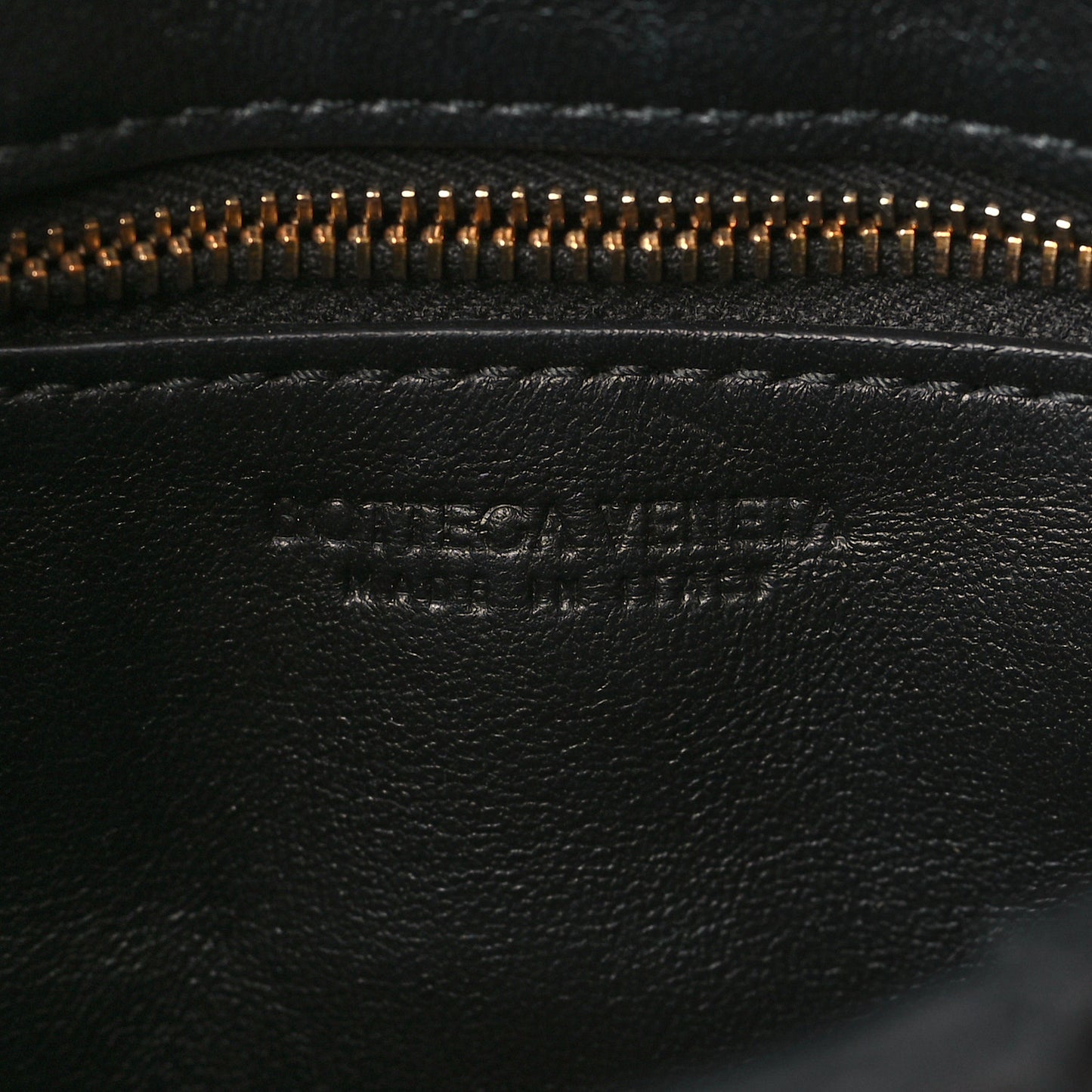 Nappa Maxi Intreccio Small Padded Cassette Crossbody Bag Black