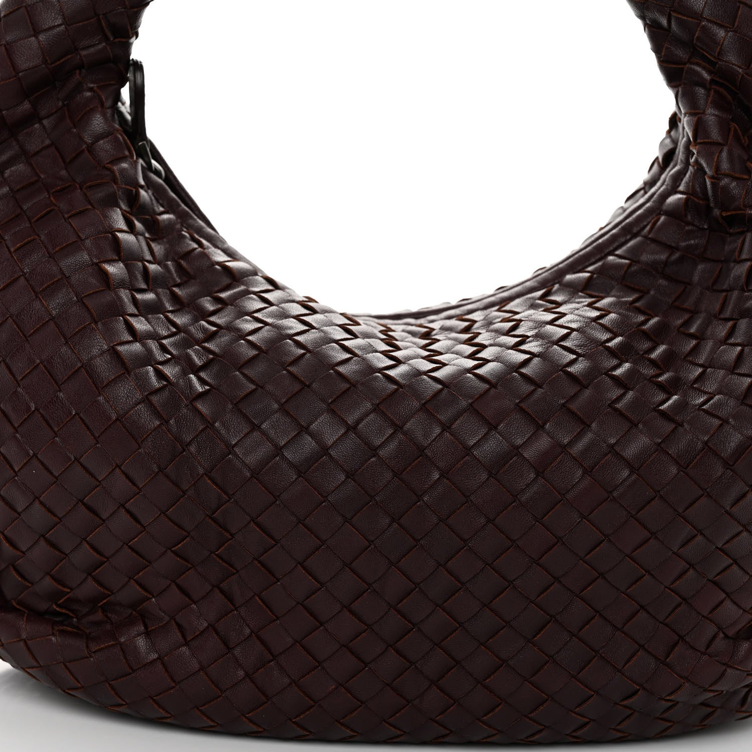 Bottega Veneta Nappa Intrecciato Medium Belly Veneta Hobo Aubergine 7 of 9