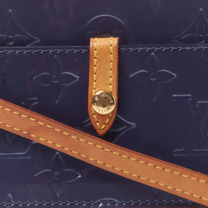 Louis Vuitton Vernis Mallory Square Indigo 6 of 8