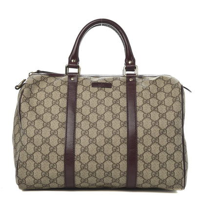 Gucci GG Plus Monogram Medium Joy Boston Bordeaux 1 of 10