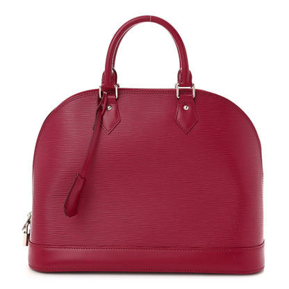 Louis Vuitton Epi Alma MM Fuchsia 1 of 12