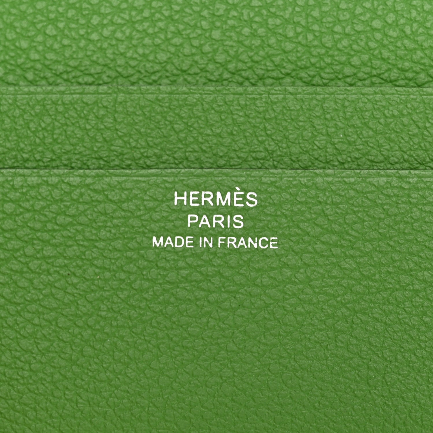 Hermes Evercolor Sellier Wallet Vert Yucca 6 of 8