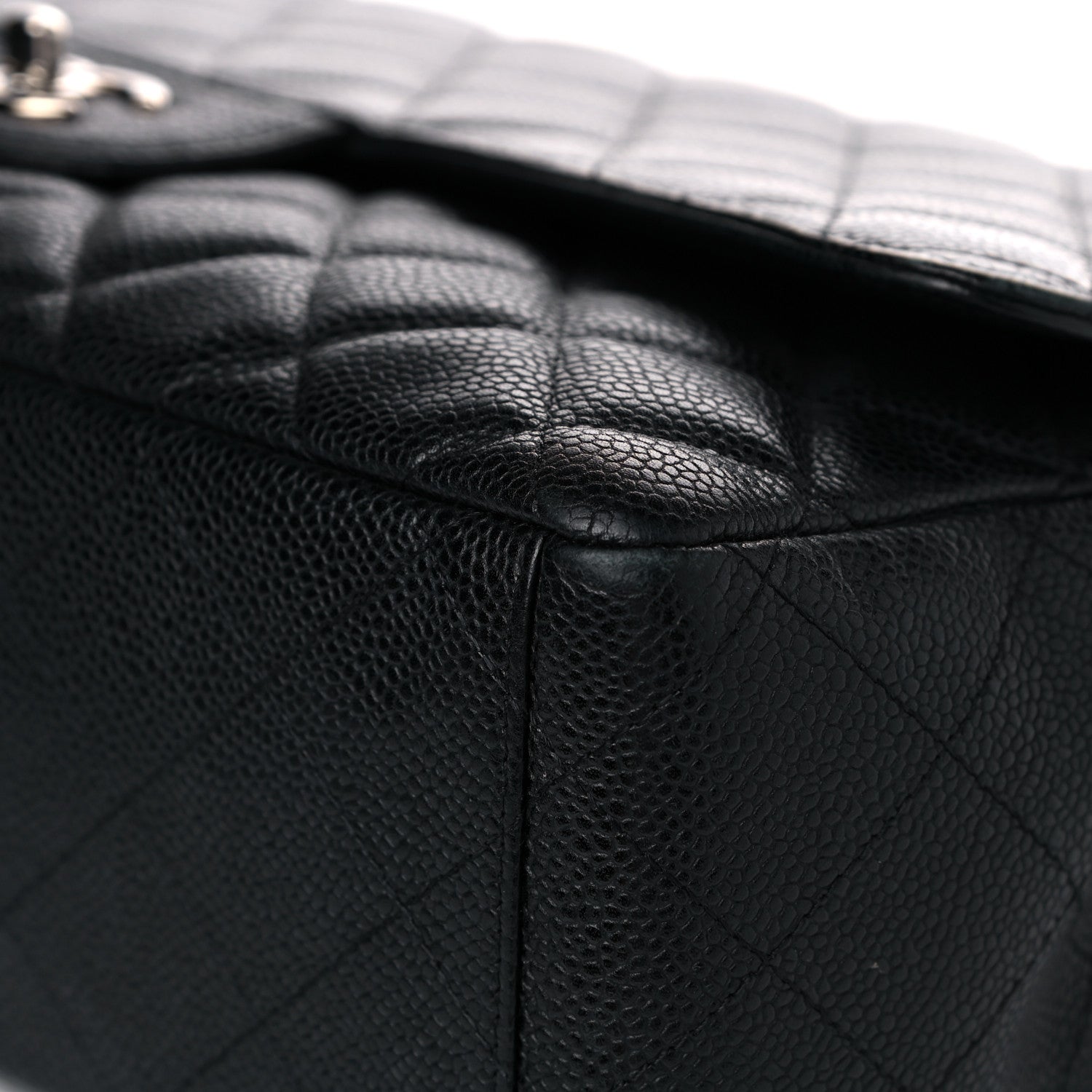 Chanel Caviar Quilted Maxi Single Flap Black 10 of 16