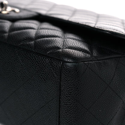 Chanel Caviar Quilted Maxi Single Flap Black 10 of 16