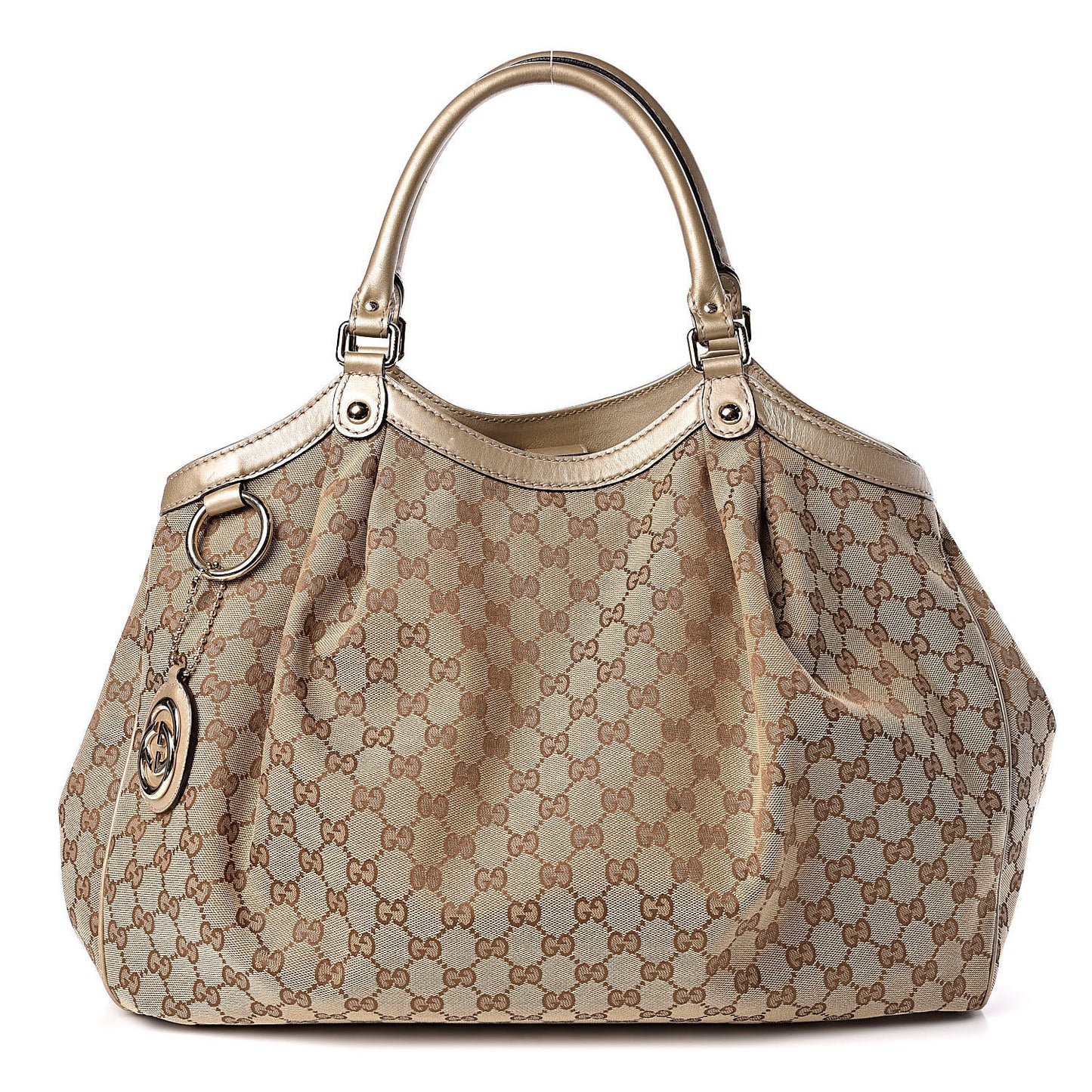 Monogram Large Sukey Tote Champagne