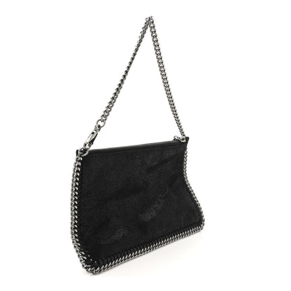 Stella McCartney Shaggy Deer Falabella Clutch Black 3 of 9