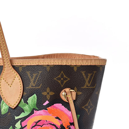 Louis Vuitton Monogram Roses Neverfull MM 17 of 20