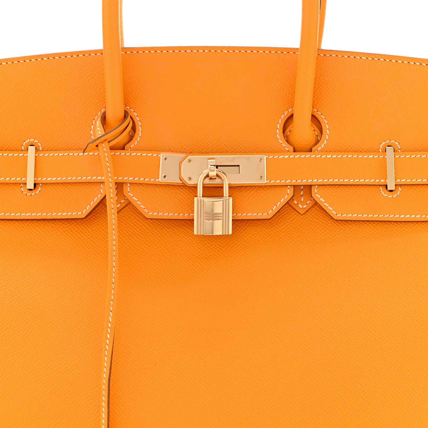 Epsom Candy Birkin 35 Jaune D'Or Feu