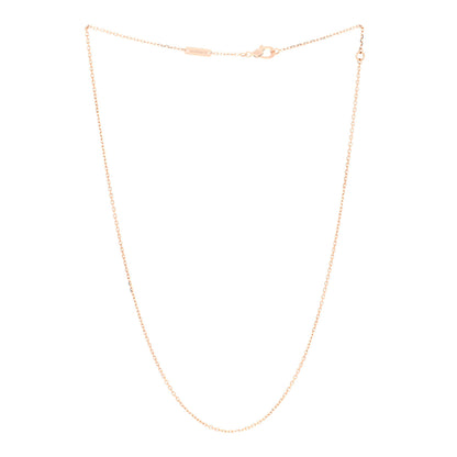 Van Cleef & Arpels 18K Rose Gold Trace Chain 2 of 6