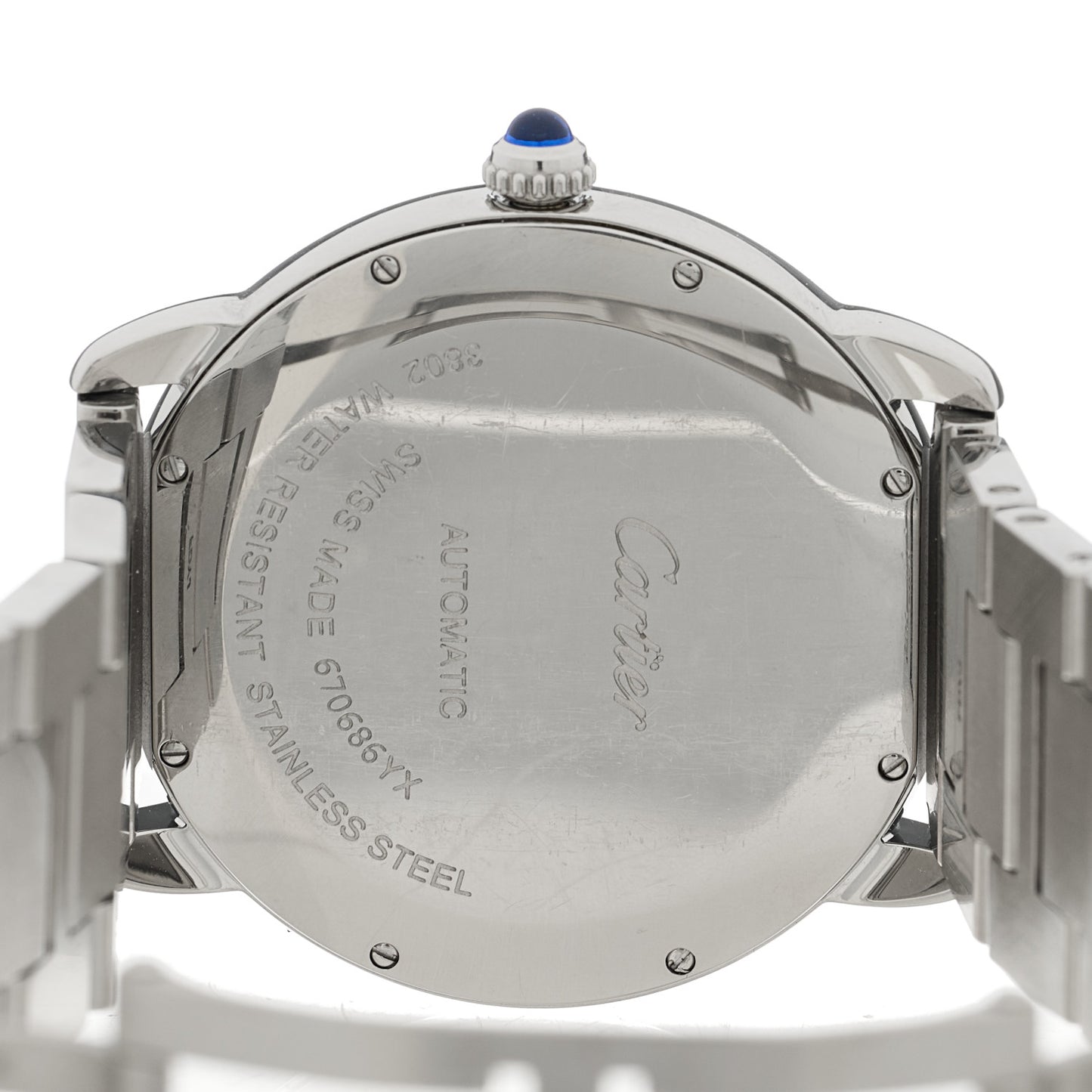 Stainless Steel 42mm Ronde Solo Automatic Watch Blue