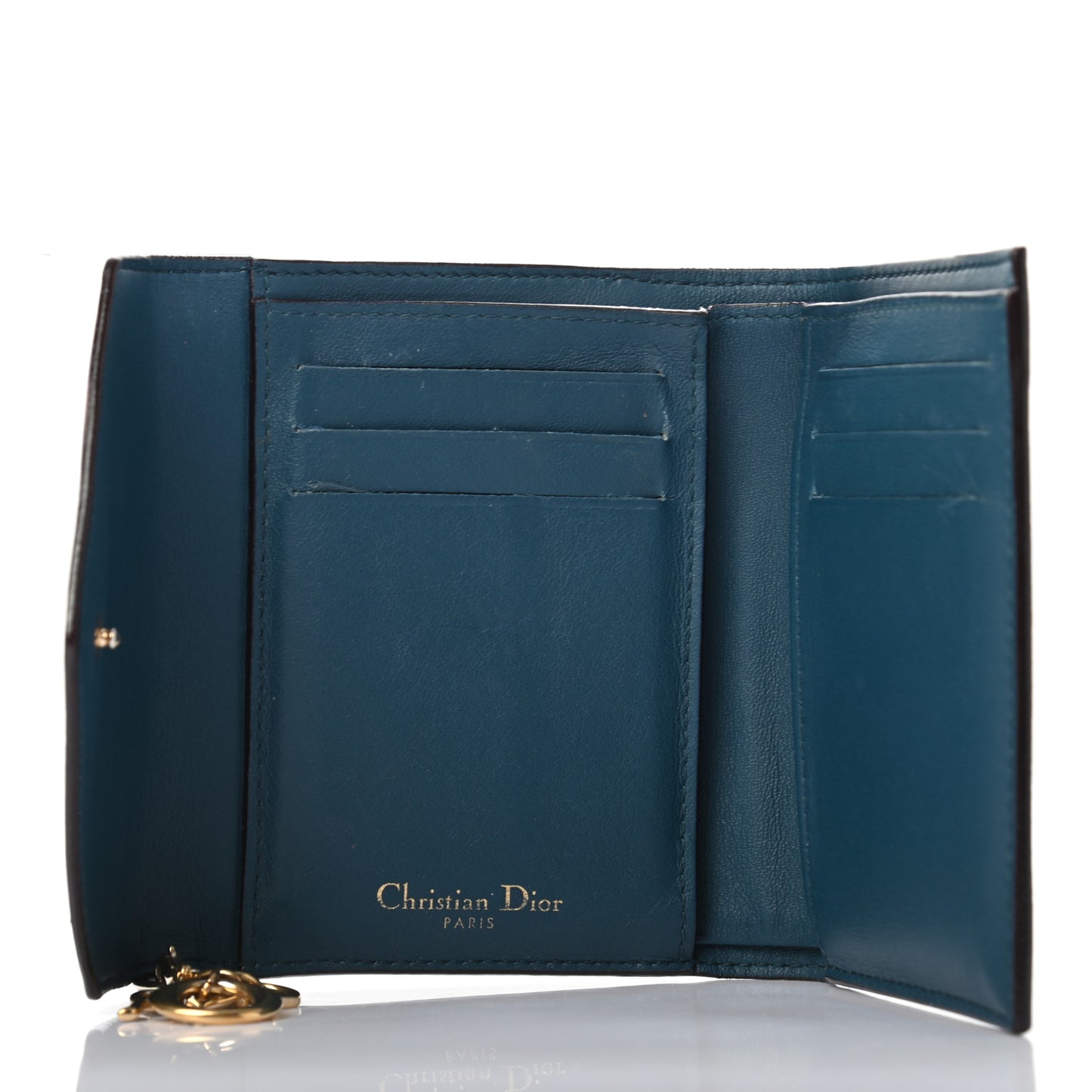 Bullcalf Diorissimo Medium Envelope Wallet Rose Poudre