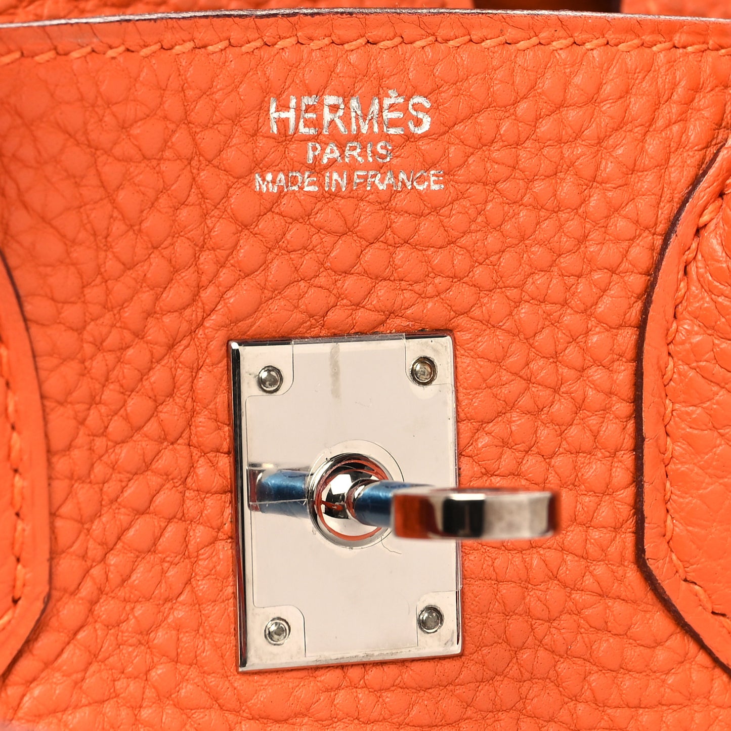 Togo Birkin 25 Orange