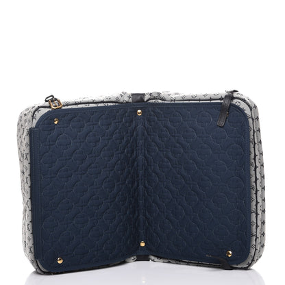 Louis Vuitton Mini Lin Sac a Langer Diaper Bag Blue 8 of 12