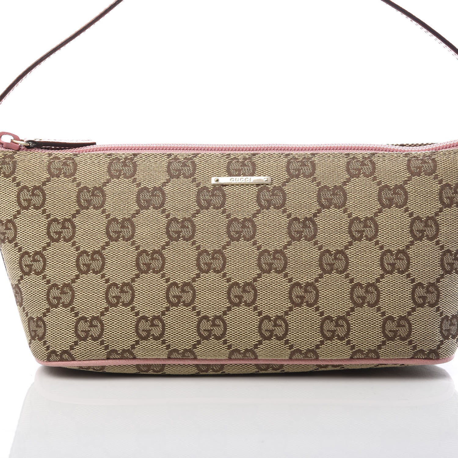 Gucci Monogram Boat Pochette Pink 8 of 12