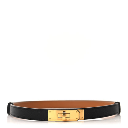 Hermes Epsom Kelly Belt Black 1 of 3