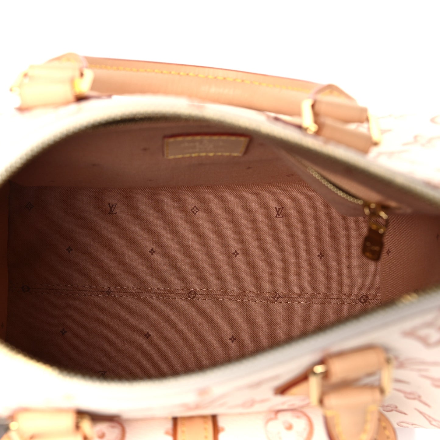 Monogram Fall for You Speedy Bandouliere 25 Beige Clair