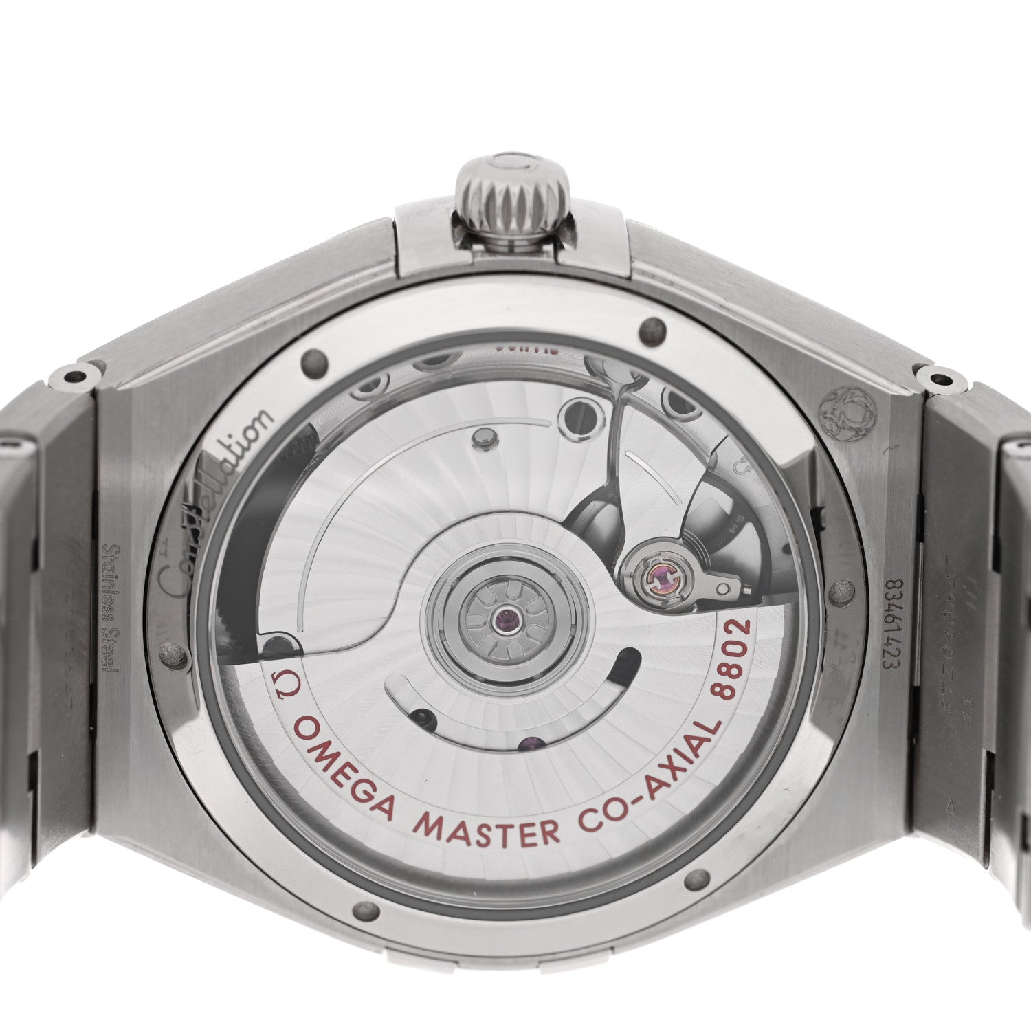 Omega Stainless Steel Diamond 34mm Constellation Co-axial Master Chronometer Automatic Watch Blue 131.10.34.20.53.001 4 of 5
