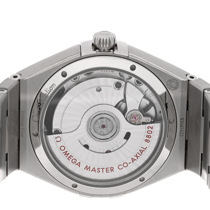 Omega Stainless Steel Diamond 34mm Constellation Co-axial Master Chronometer Automatic Watch Blue 131.10.34.20.53.001 4 of 5