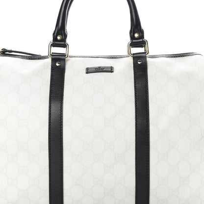 Gucci GG Plus Monogram Medium Joy Boston White Black 8 of 13