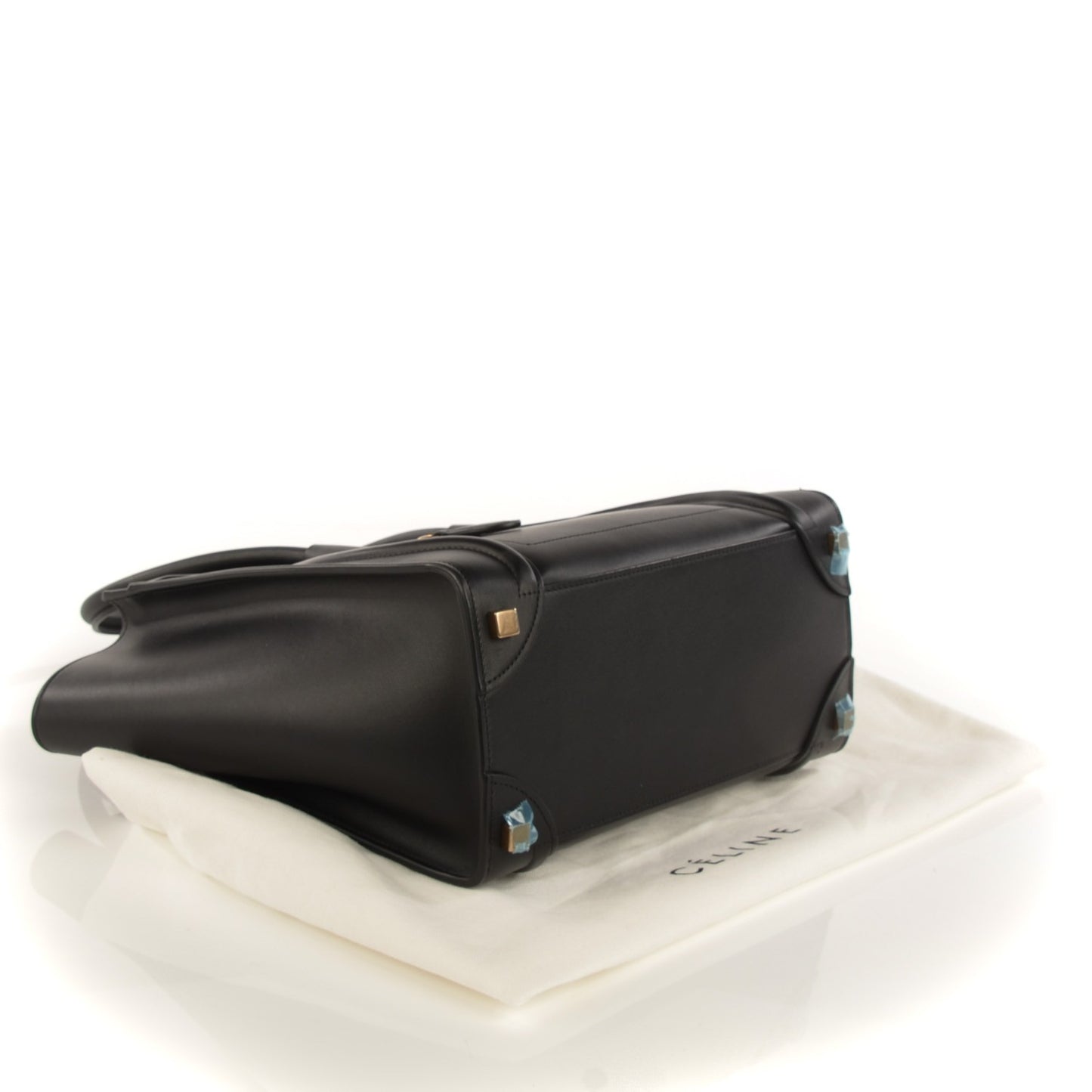 Smooth Calfskin Micro Luggage Black