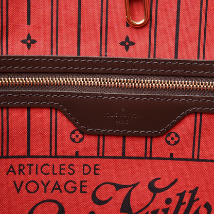 Louis Vuitton Damier Ebene Neverfull MM 5 of 14