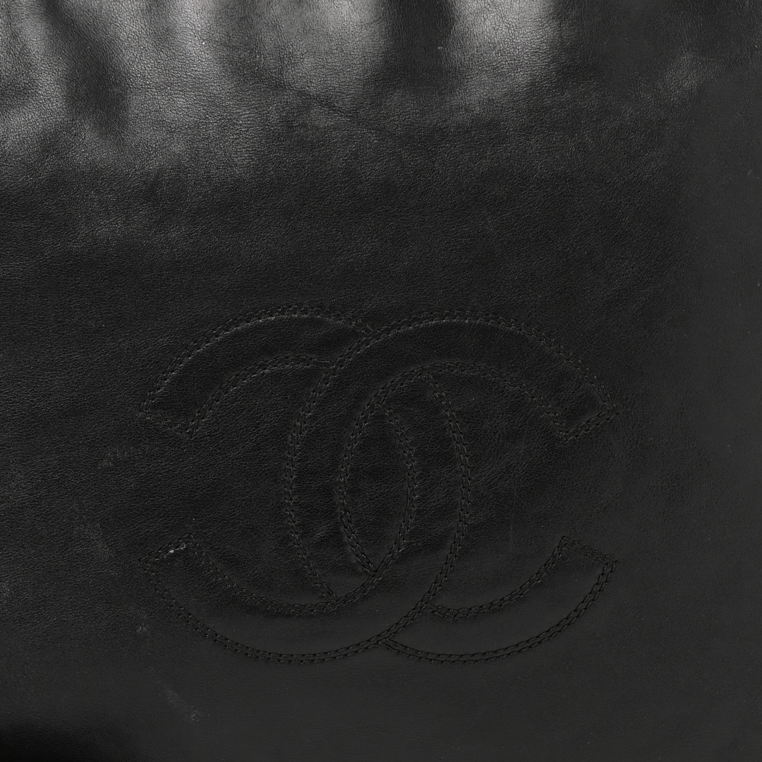 Chanel Lambskin CC Tassel Shoulder Bag Black 7 of 10