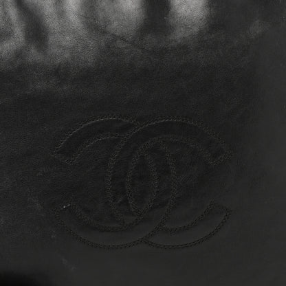 Chanel Lambskin CC Tassel Shoulder Bag Black 7 of 10