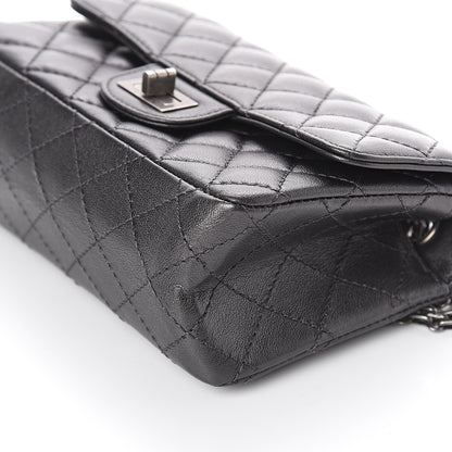 Chanel Sheepskin Quilted 2.55 Reissue Mini Flap Dark Grey 8 of 8