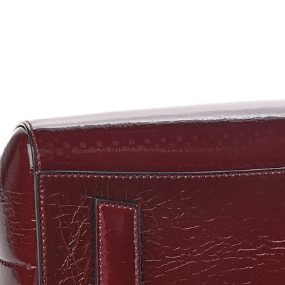 Givenchy Crinkled Patent Deerskin Small Antigona Aubergine 8 of 11