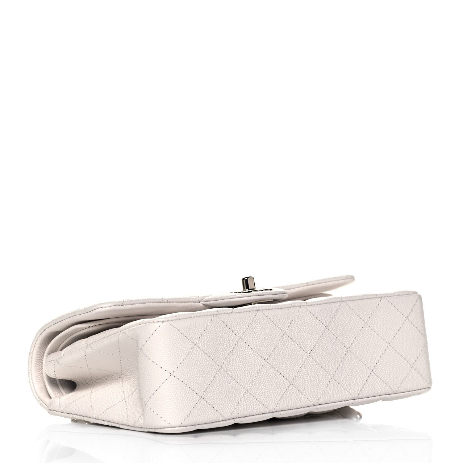Chanel Caviar Quilted Small Double Flap White 5 of 9