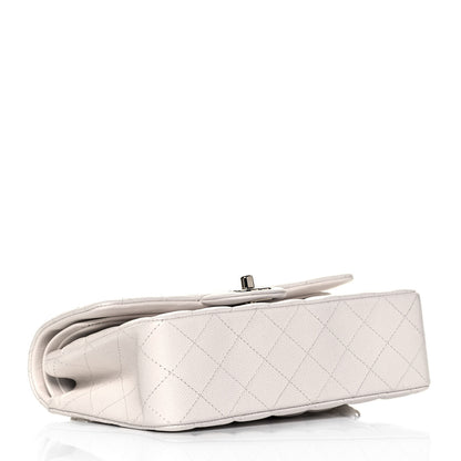 Chanel Caviar Quilted Small Double Flap White 5 of 9