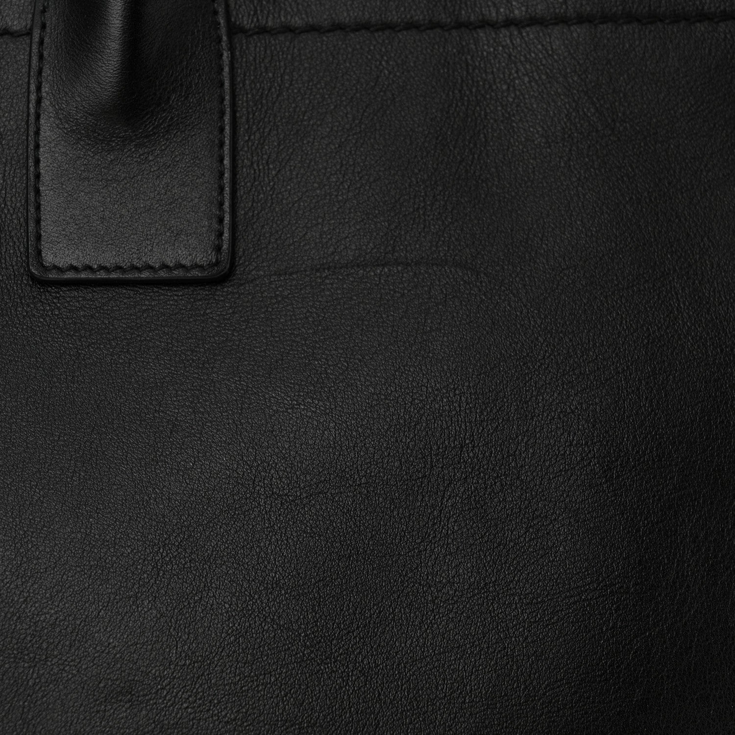 Saint Laurent Vitello Rive Gauche Large Tote Black 12 of 13