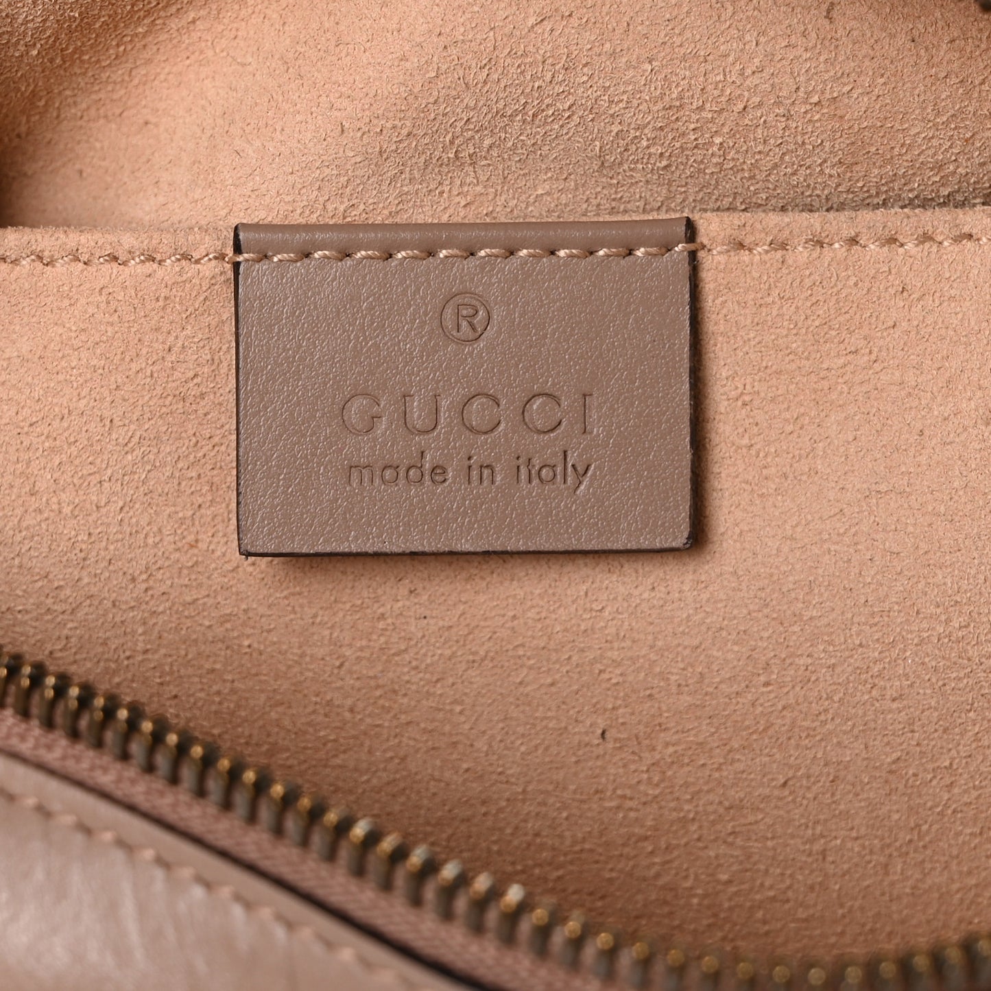 Calfskin Matelasse Small GG Marmont Chain Shoulder Bag Porcelain Rose