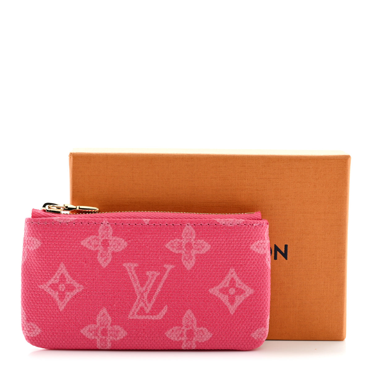 Louis Vuitton Monogram Origine Key Pouch Rose Ruban 7 of 7