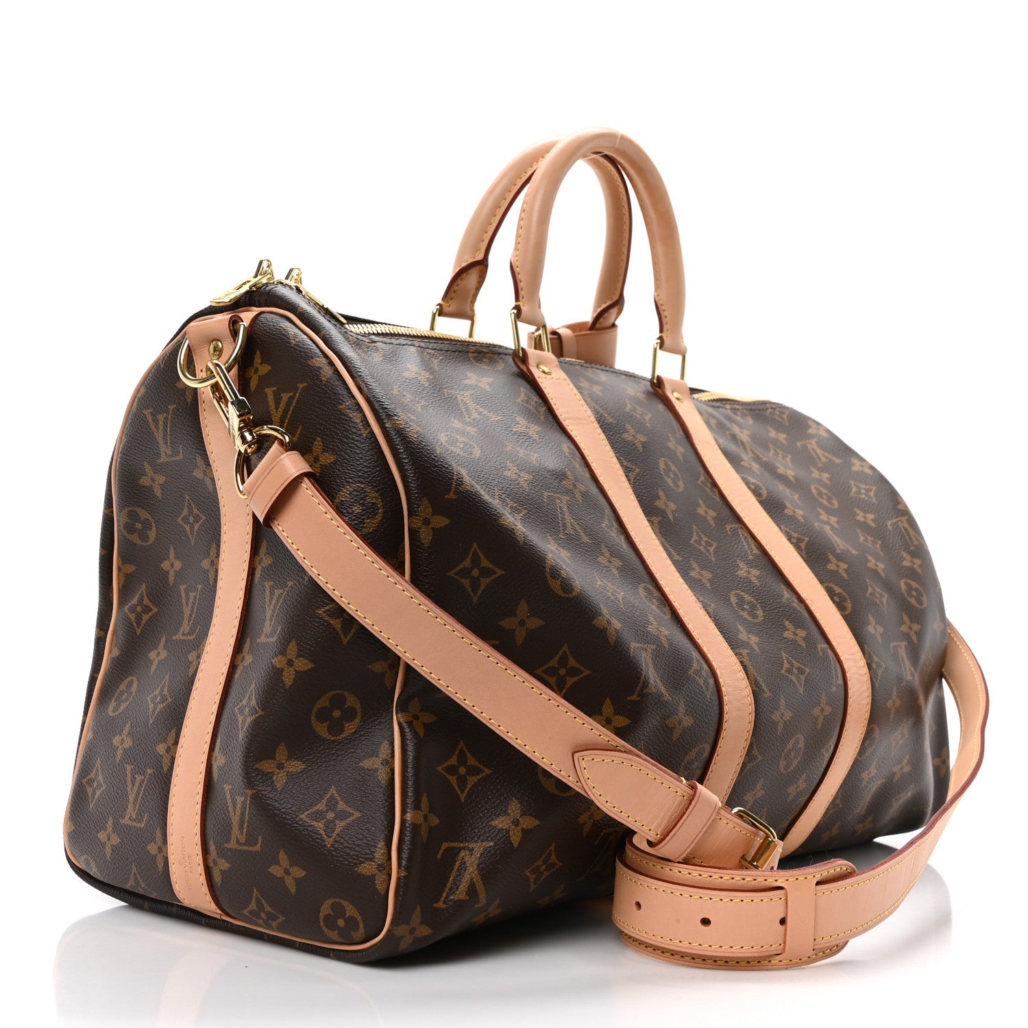 Louis Vuitton Monogram Keepall Bandouliere 45 3 of 10