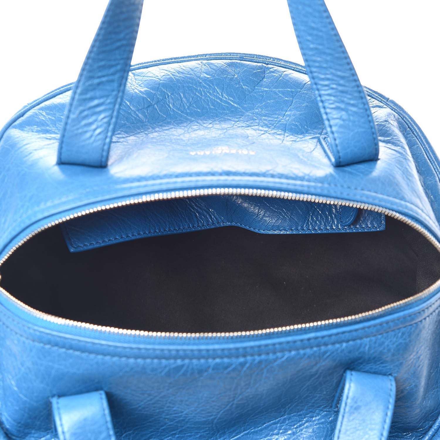 Balenciaga Agneau Arena Round Air Hobo Sky Blue 5 of 10
