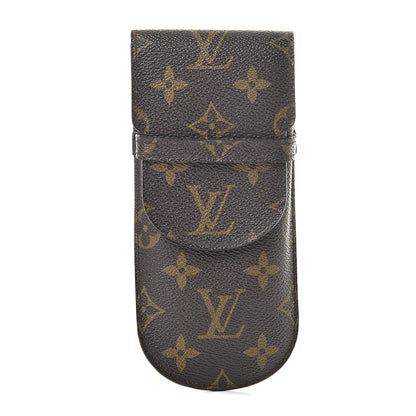 Louis Vuitton Monogram Glasses Sunglasses Case w Flap 1 of 9