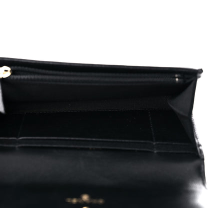 Chanel Lambskin Quilted Medium Chanel 19 Flap Wallet Black 5 of 15