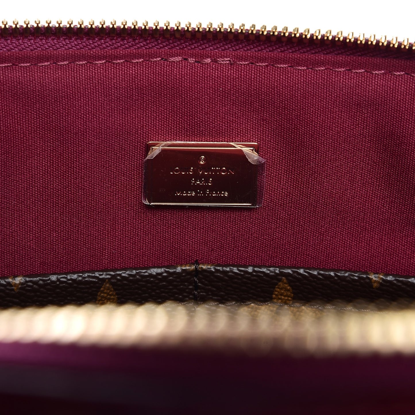 Patent Calfskin Miroir Tote Magenta