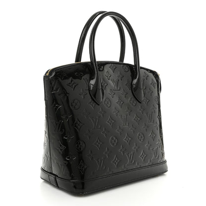 Louis Vuitton Vernis Lockit PM Black 3 of 11