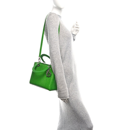 Christian Dior Snakeskin Medium Lady Dior Green 2 of 10
