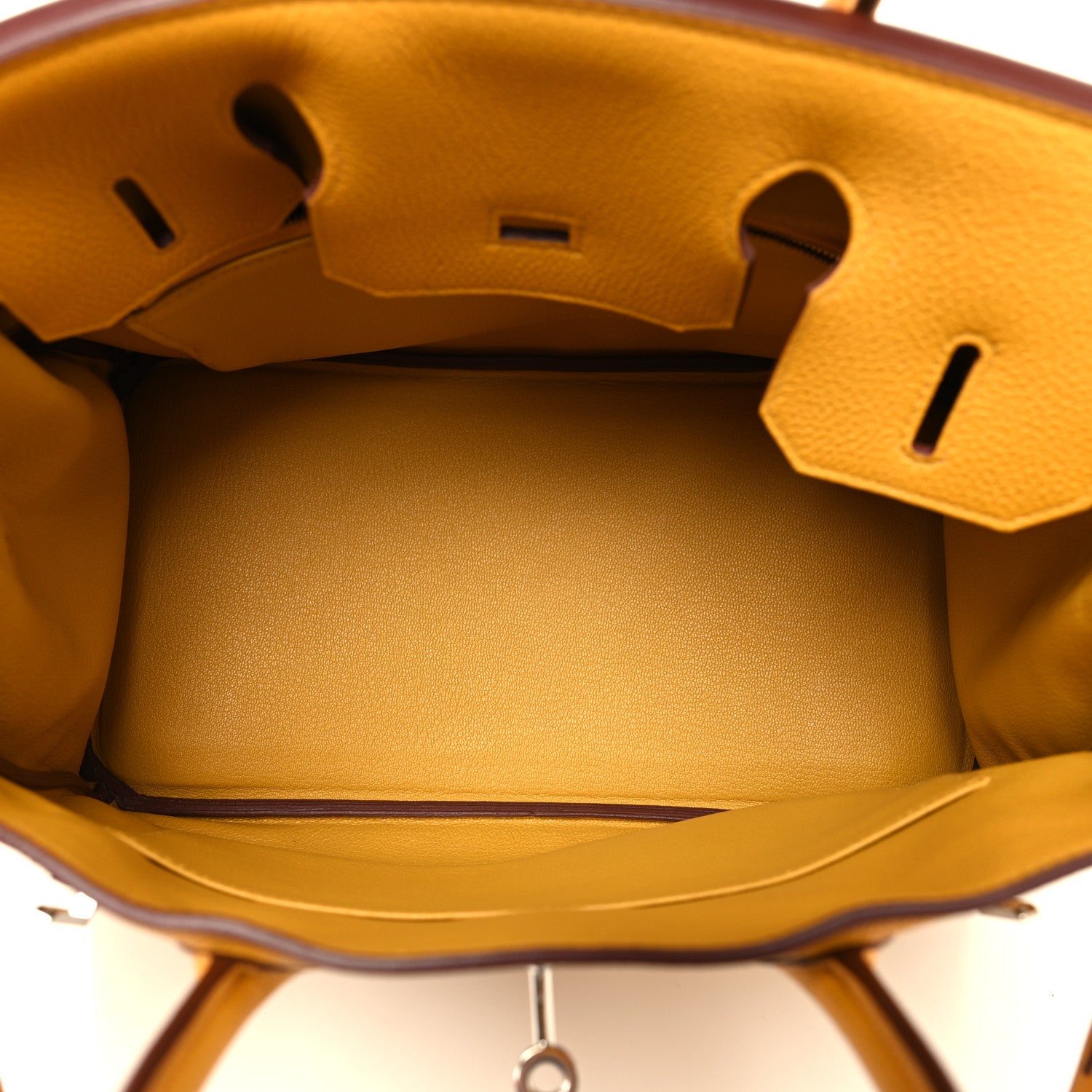 Hermes Togo BIRKIN 30 Jaune Ambre 5 of 14