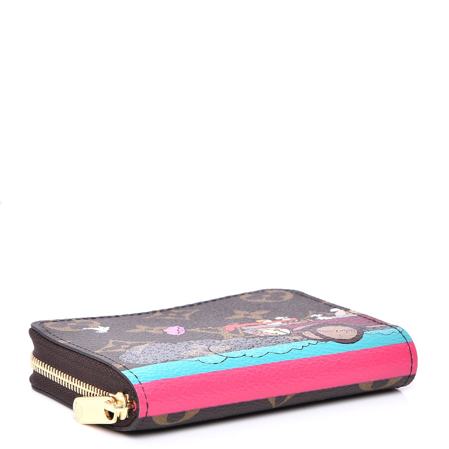 Monogram 2015 Christmas Animation Zippy Coin Purse