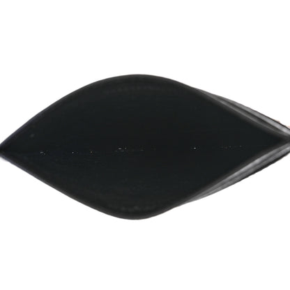 Saint Laurent Calfskin Paisley Studded Monogram Credit Card Case Black 5 of 8