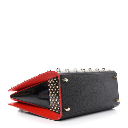 Christian Louboutin Calfskin Spikes Medium Loubinthesky Paloma Black Multimetal 4 of 10