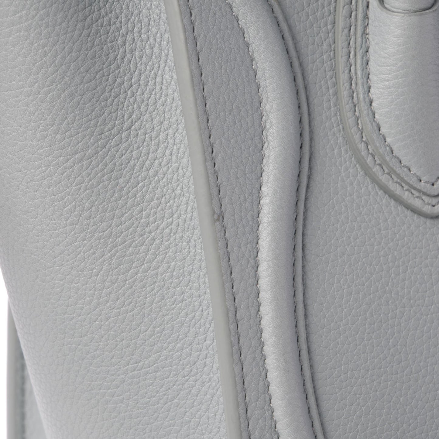 Drummed Calfskin Nano Luggage Cloud