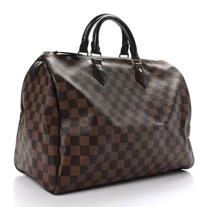 Louis Vuitton Damier Ebene Speedy 35 3 of 11